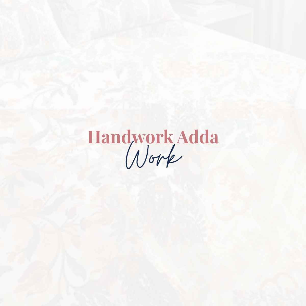 Handwork Adda Work - Hina Beddings