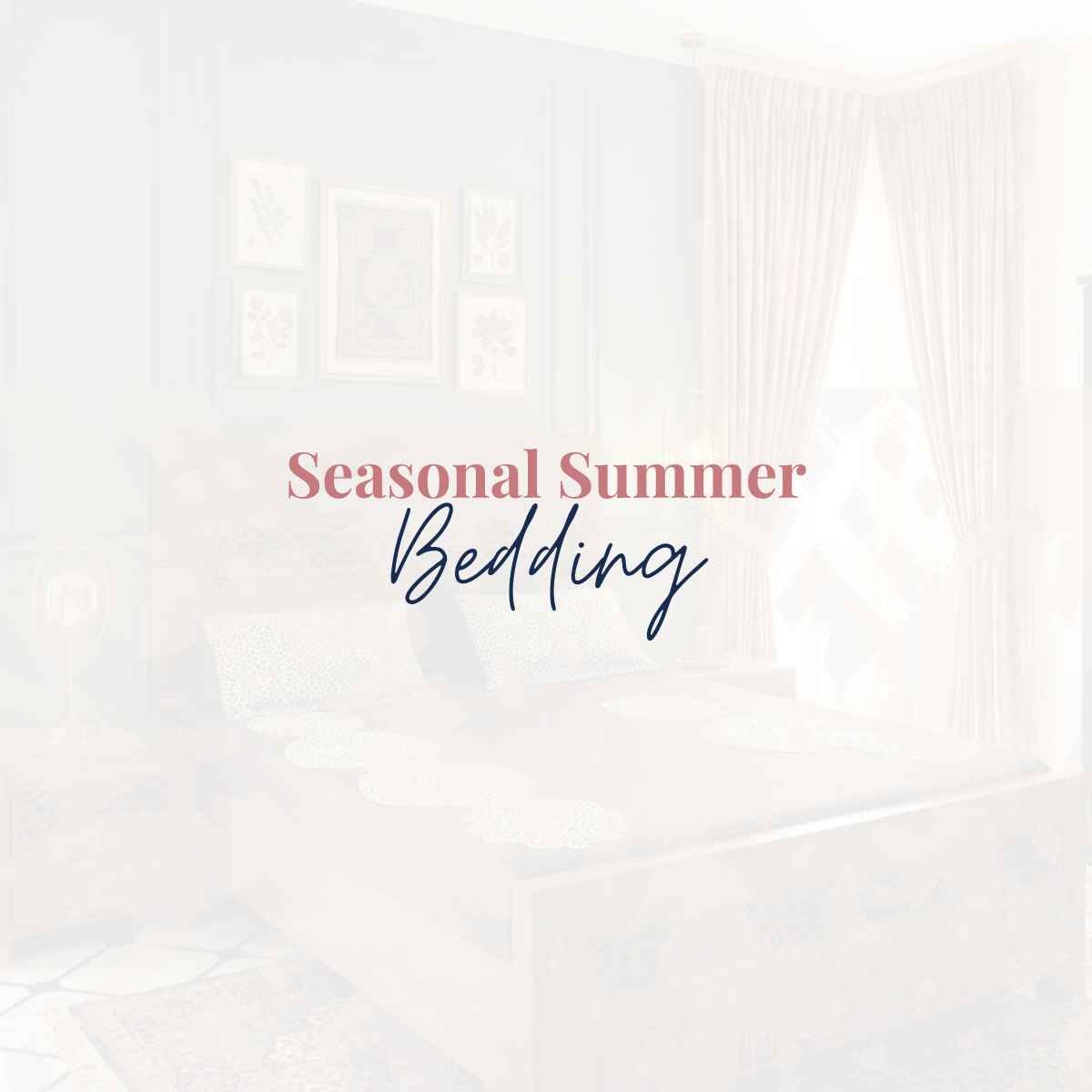 Seasonal Summer Bedding - Hina Beddings