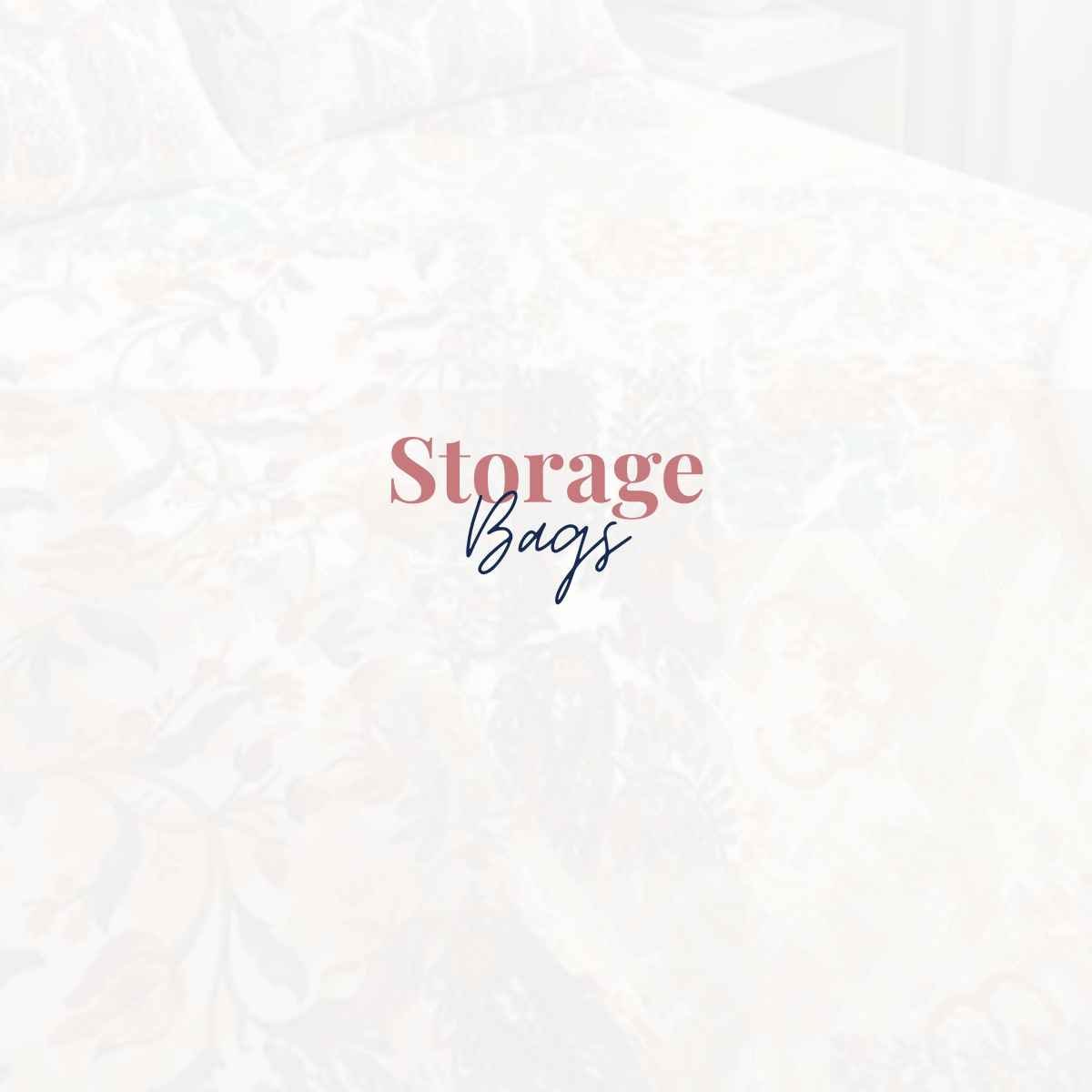 Storage Bags - Hina Beddings