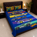 Hot Wheels Racing Kids Bedsheet