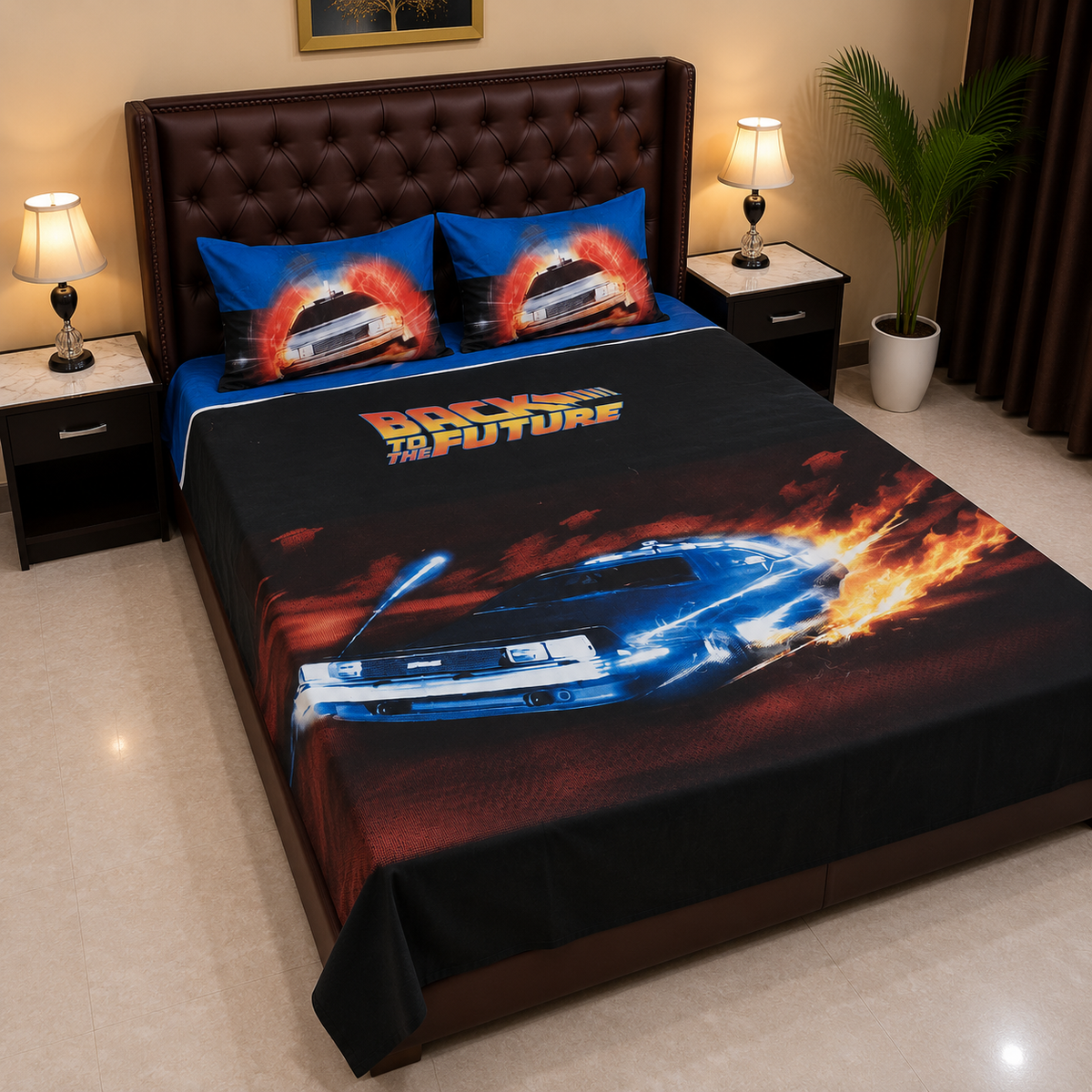 Back to the Future Kids Bedsheet