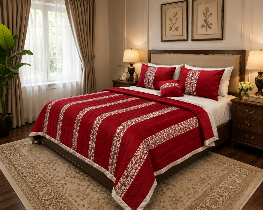 Royal Damask 8pcs Comforter Set