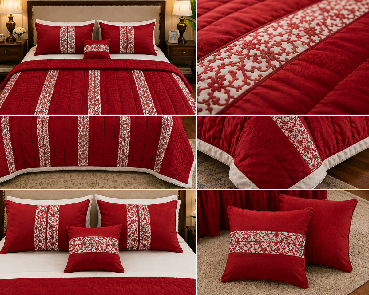 Royal Damask 8pcs Comforter Set