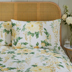 Pure Cotton Floral Bloom Bedsheet Set