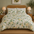 Pure Cotton Floral Bloom Bedsheet Set