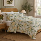 Pure Cotton Floral Bloom Bedsheet Set