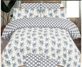 Bloom Checkered Pure Cotton Bedsheet