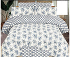 Bloom Checkered Pure Cotton Bedsheet
