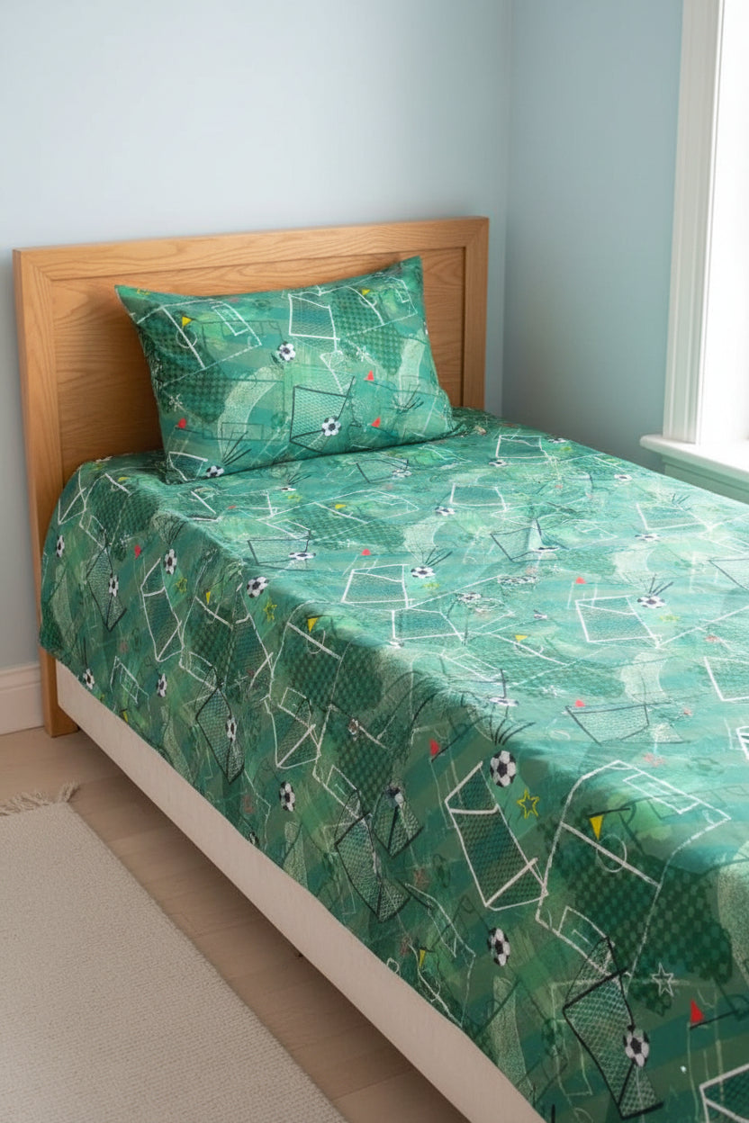 Football Field Kids Bedsheet