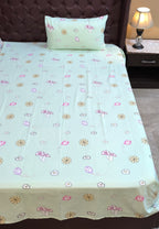 Sunflower & Mushroom Kids Bedsheet