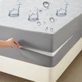 Premium Waterproof Terry Cotton Zipper Mattress Protector (King Size)