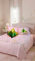 Embroidered Pure Cotton King Bedsheet Set with 2 Pillow Covers
