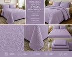 Quilted Bedspreads - 3 Pcs
