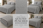 Quilted Bedspreads - 3 Pcs