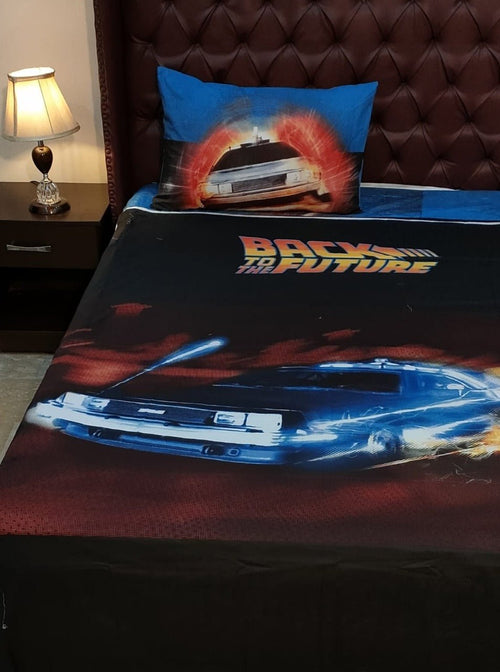 Back to the Future Kids Bedsheet - Hina Beddings