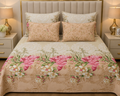 Blush Garden Elegance Pure Cotton Floral Bedding