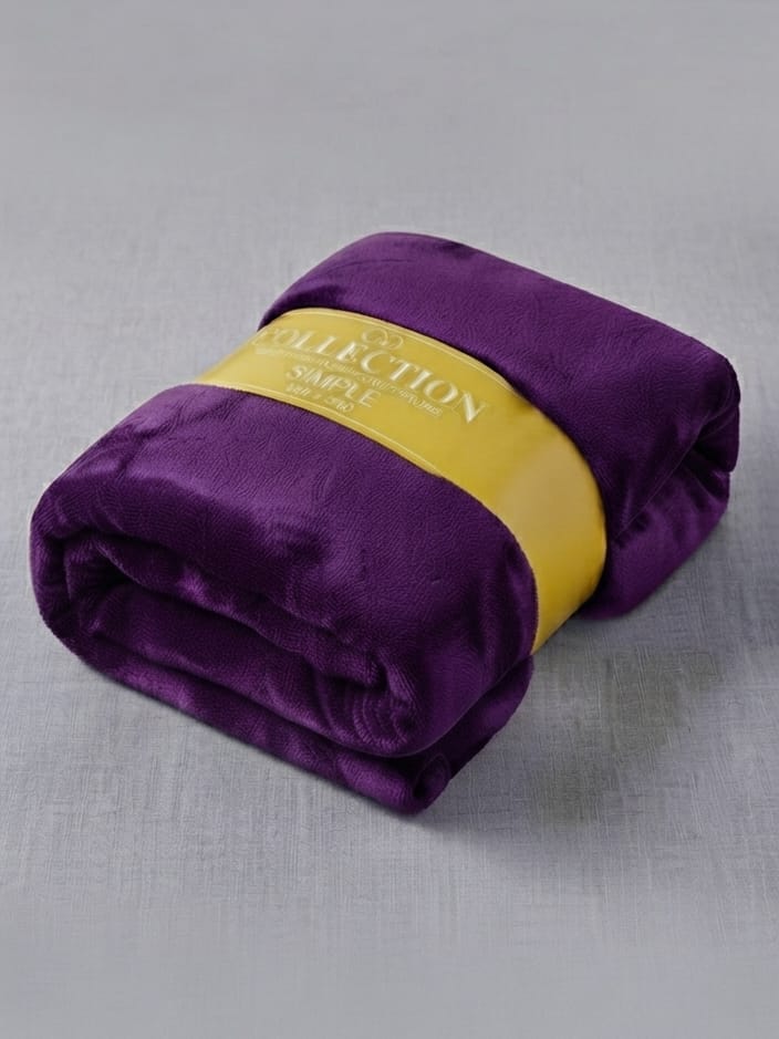 Premium King Size Summer Fleece Blanket – Ultra Soft & Lightweight - Hina Beddings
