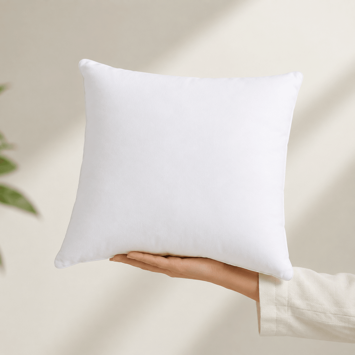 Premium Microfiber Cushion Filling – Soft & Fluffy Cushion Insert - Hina Beddings