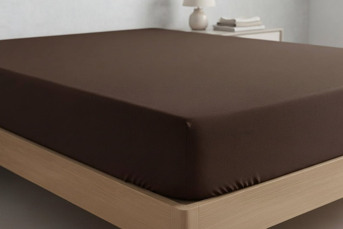 Premium Waterproof Terry Cotton Fitted Mattress Protector - Hina Beddings