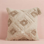 Silk Cotton Decorative Cushion – Premium Textured Cushion - Hina Beddings