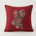 Silk Cotton Cushion with Rao Silk & Sequence Work – Premium Decorative Cushion